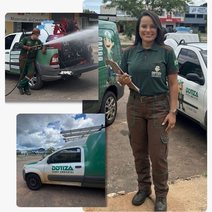 Isach - Fundador e técnico da DDTIZA Saúde Ambiental em Palmas TO